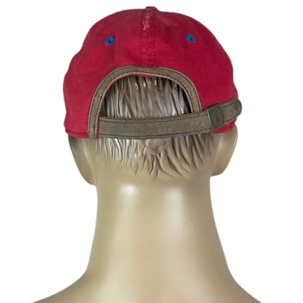Men’s True Religion Brand Leather Strap Designer Baseball Cap OS